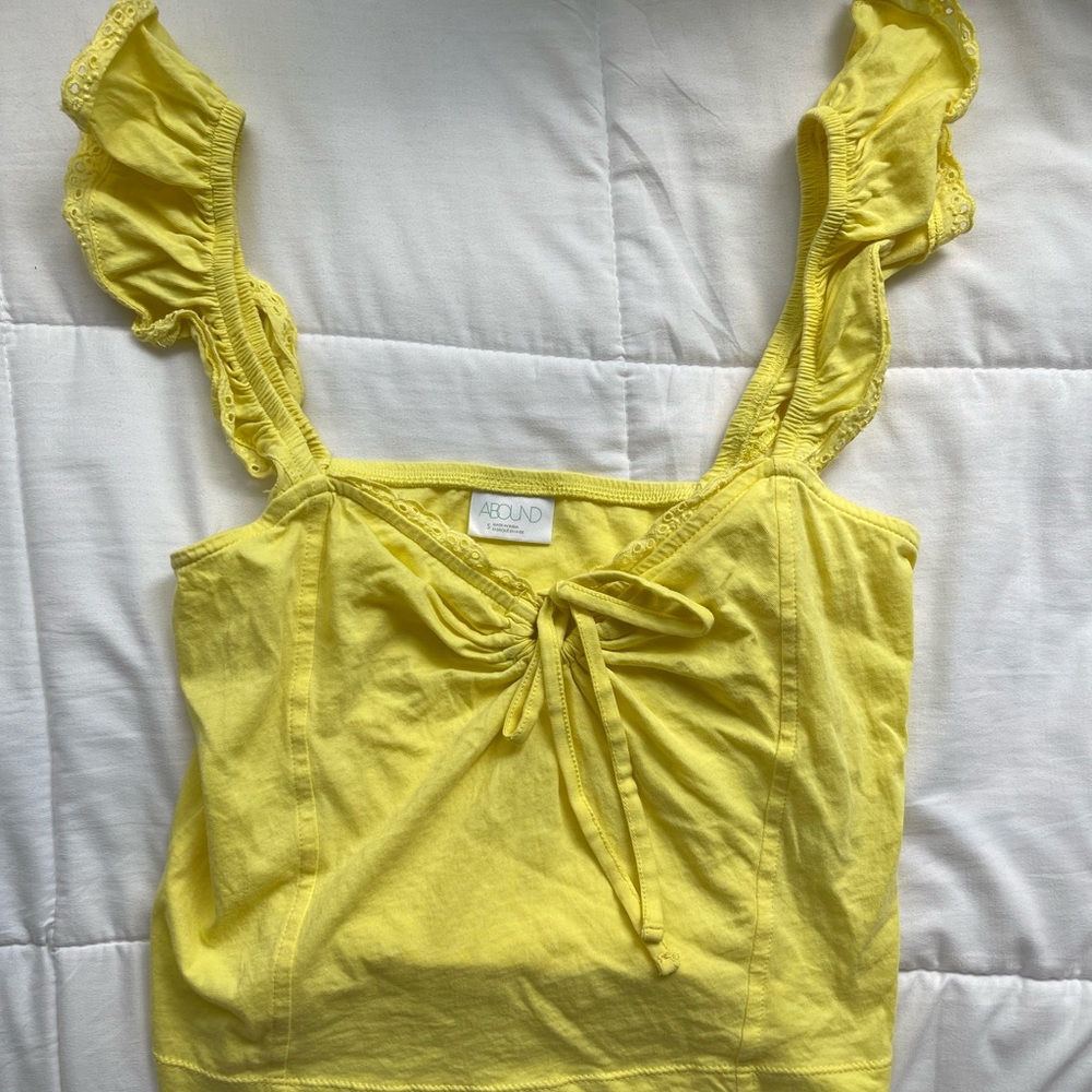 Yellow Abound Tank